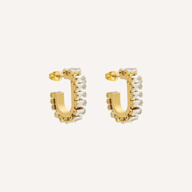 ラインジュエリーピアス