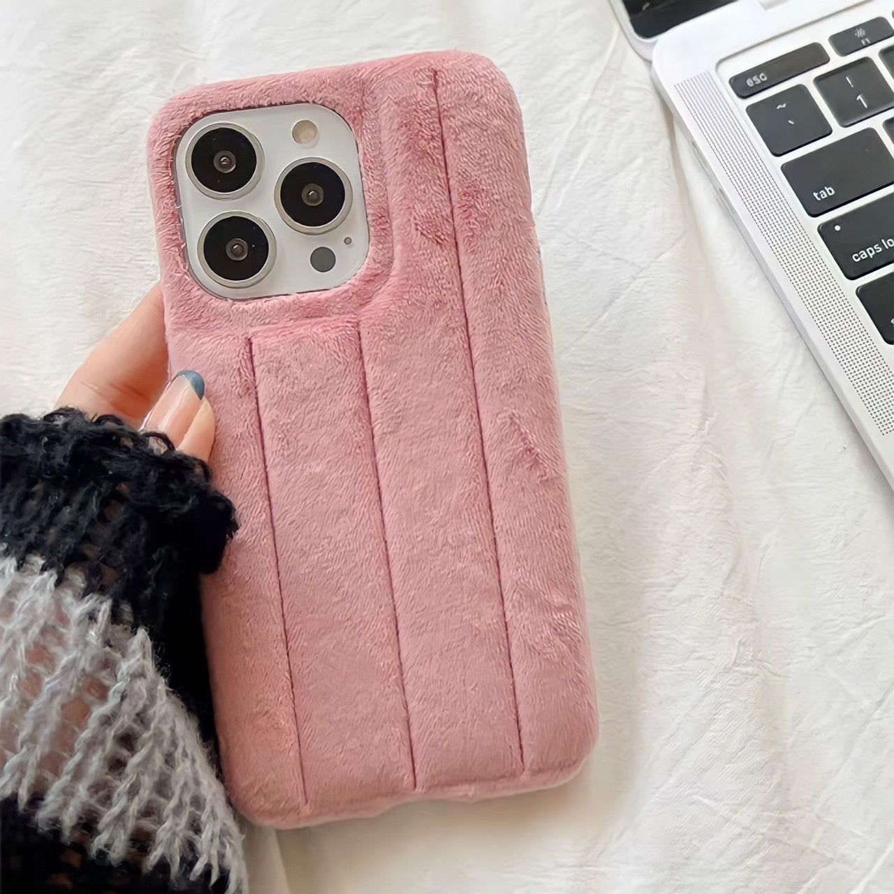 ふわもこiPhoneケース